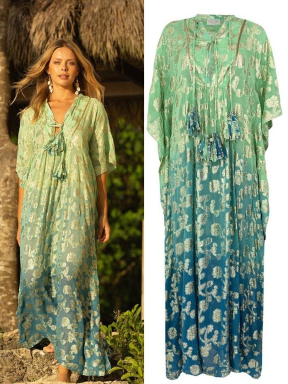 Miss June Phoebe Long Caftan